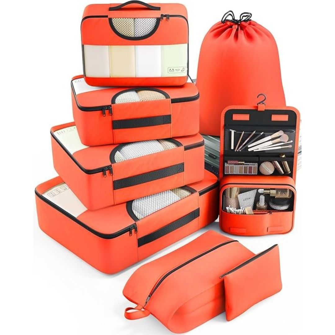 Premium Set Packing Cubes for Travel