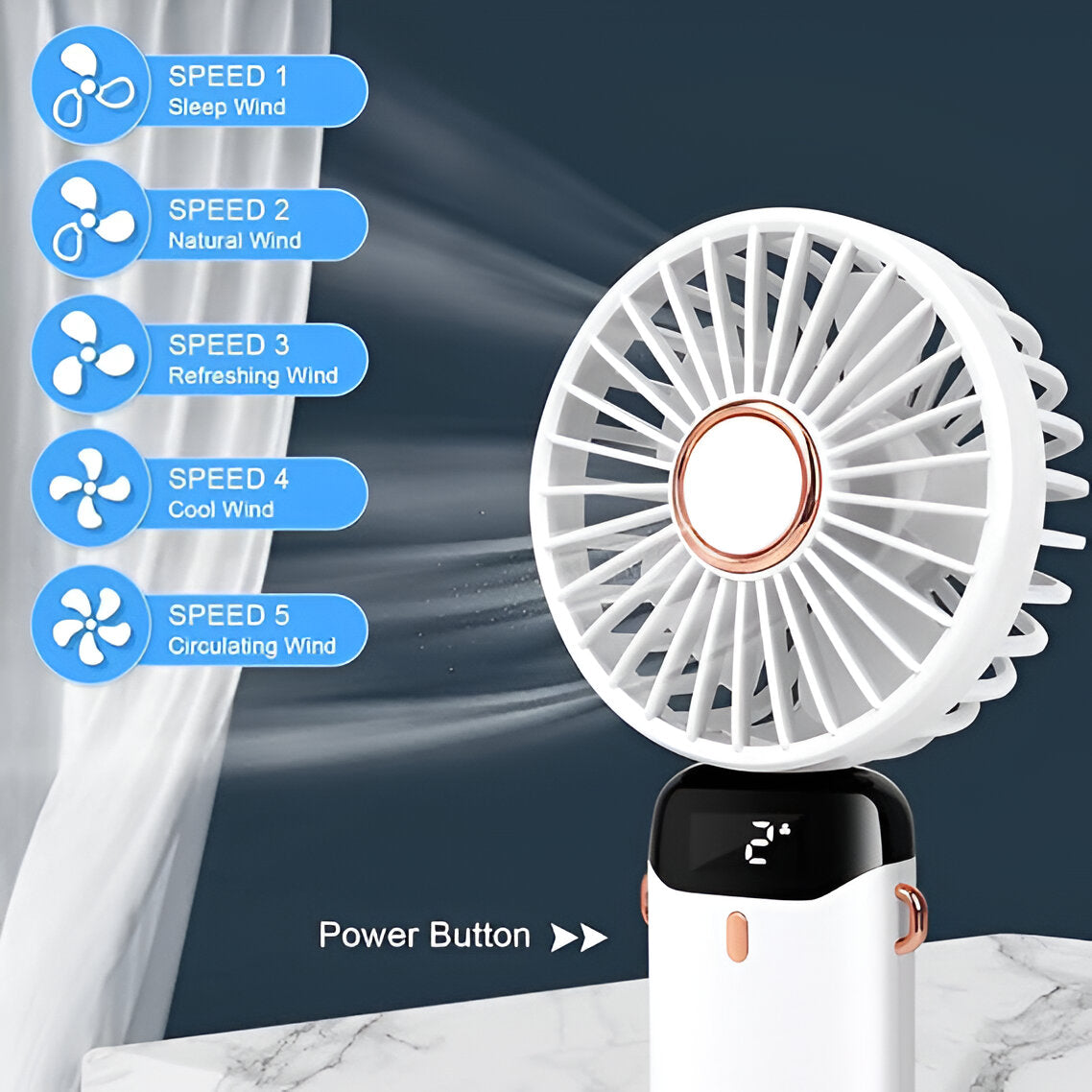 Premium Handheld Fan