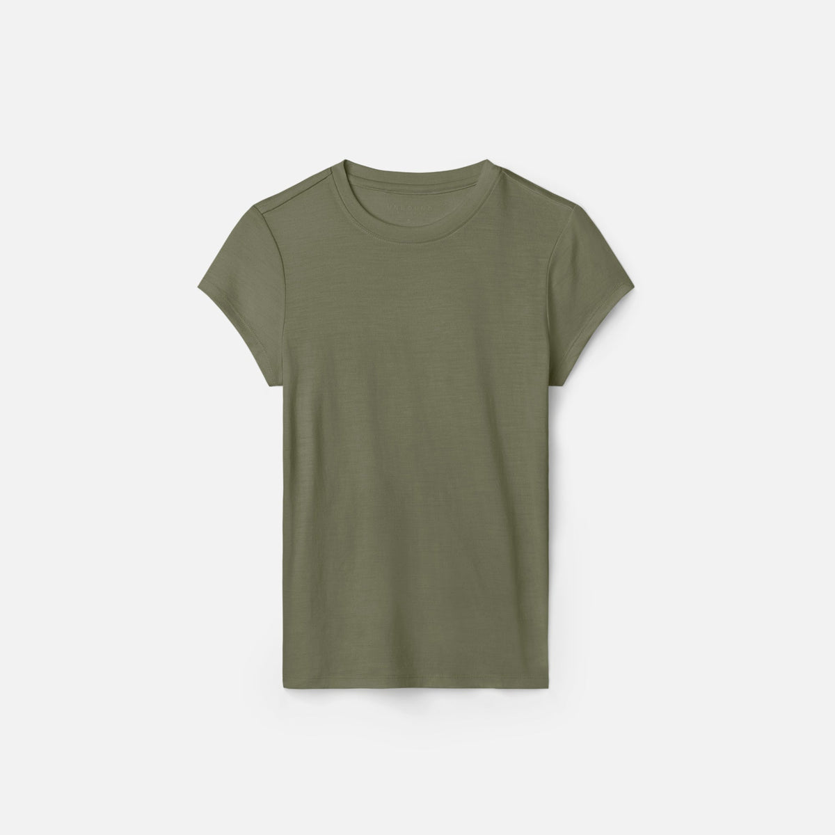 Women's Slim Merino Crew Neck T-Shirt